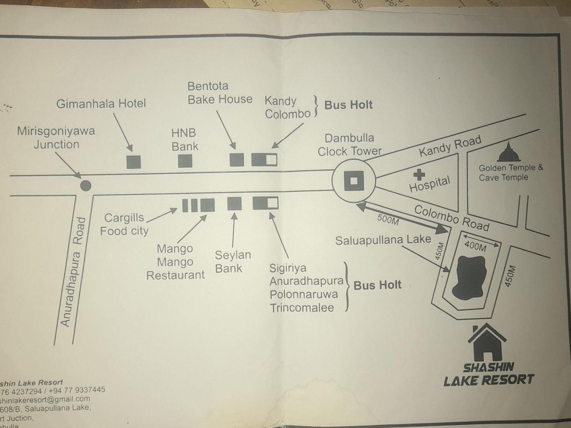 Shashin Lake Resort Dambulla Ngoại thất bức ảnh
